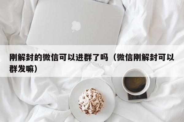 微信辅助-刚解封的微信可以进群了吗（微信刚解封可以群发嘛）(1)