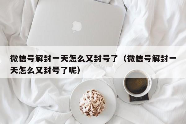 微信辅助-微信号解封一天怎么又封号了（微信号解封一天怎么又封号了呢）(1)