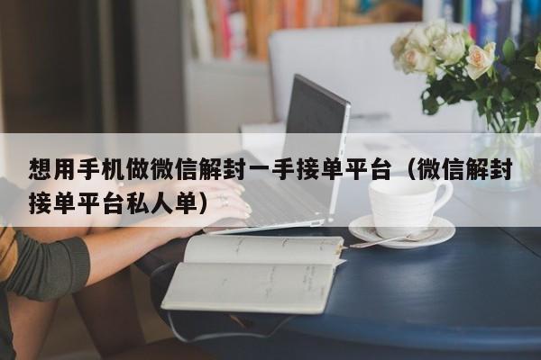 微信辅助-想用手机做微信解封一手接单平台（微信解封接单平台私人单）(1)