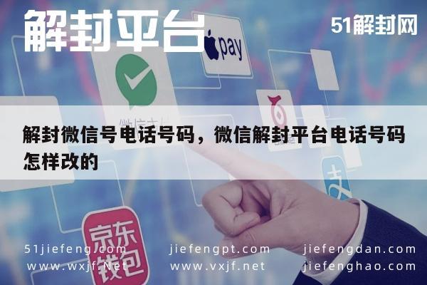 微信解封-微信号解封攻略：轻松更改电话号码及解封平台指南(1)