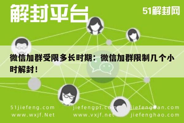 微信注册-微信加群限制时长揭秘，了解封禁解除时间及应对策略(1)