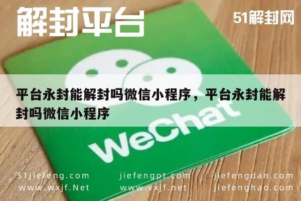 微信辅助-微信小程序解封指南，平台永封后的应对策略与方法(1)