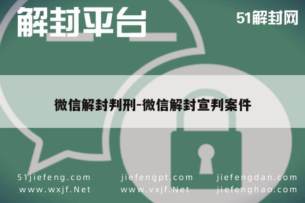 微信辅助-微信解封判刑-微信解封宣判案件(1)